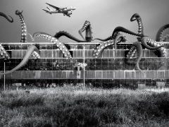 Philadelphia Navy Yard - USA Group X - 10m tentacles with suckers - Inflatable tentacles